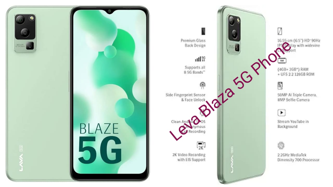 Lava Blaze 5G Phone 2023